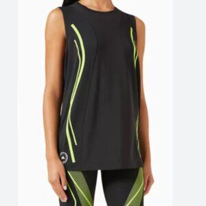 adidas Black x Stella McCartney TruePace Running Tank Top For Women Size Small